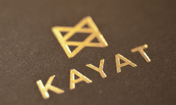 Gold Prägedruck (matt)